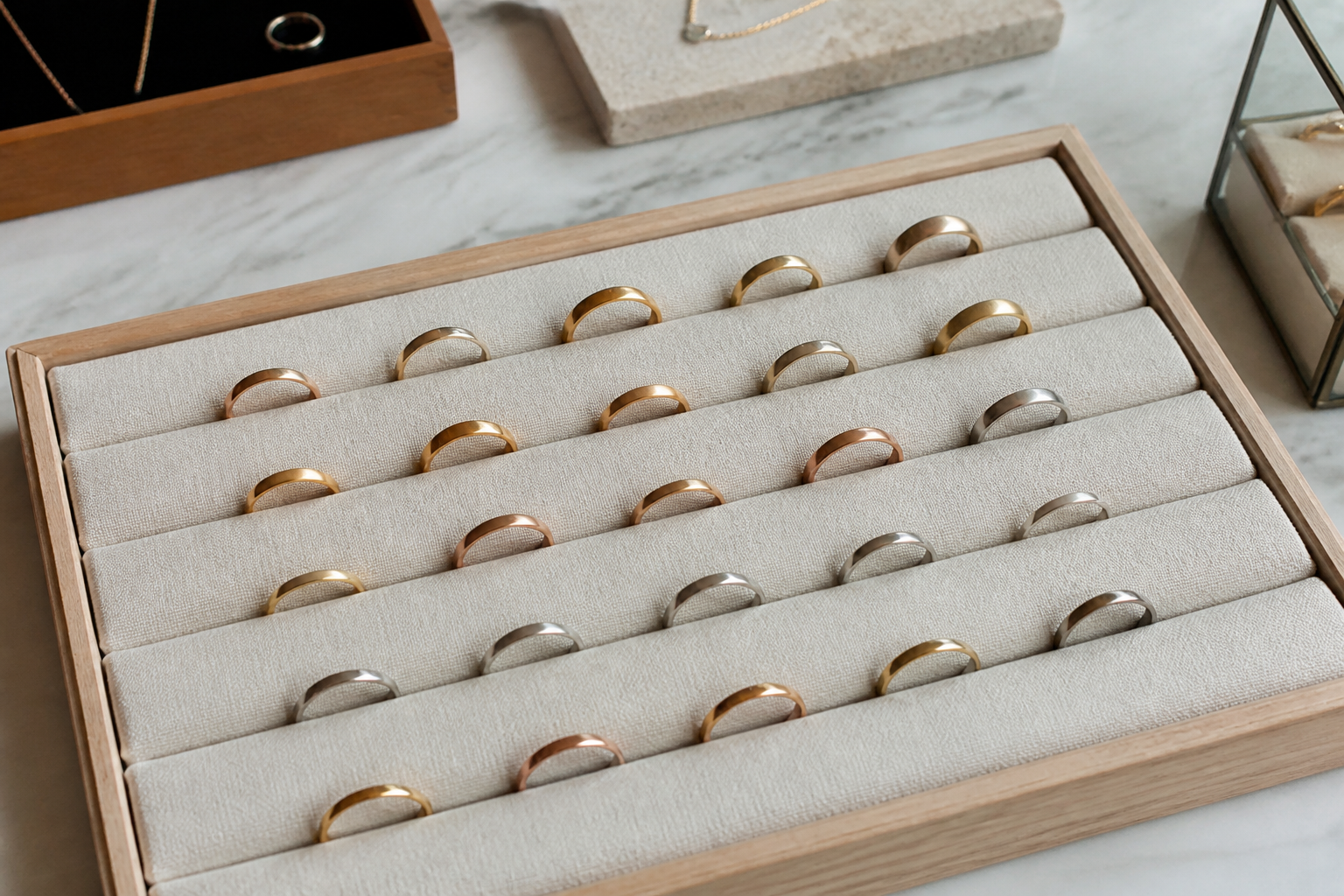 Materialen en goudsoorten ringen