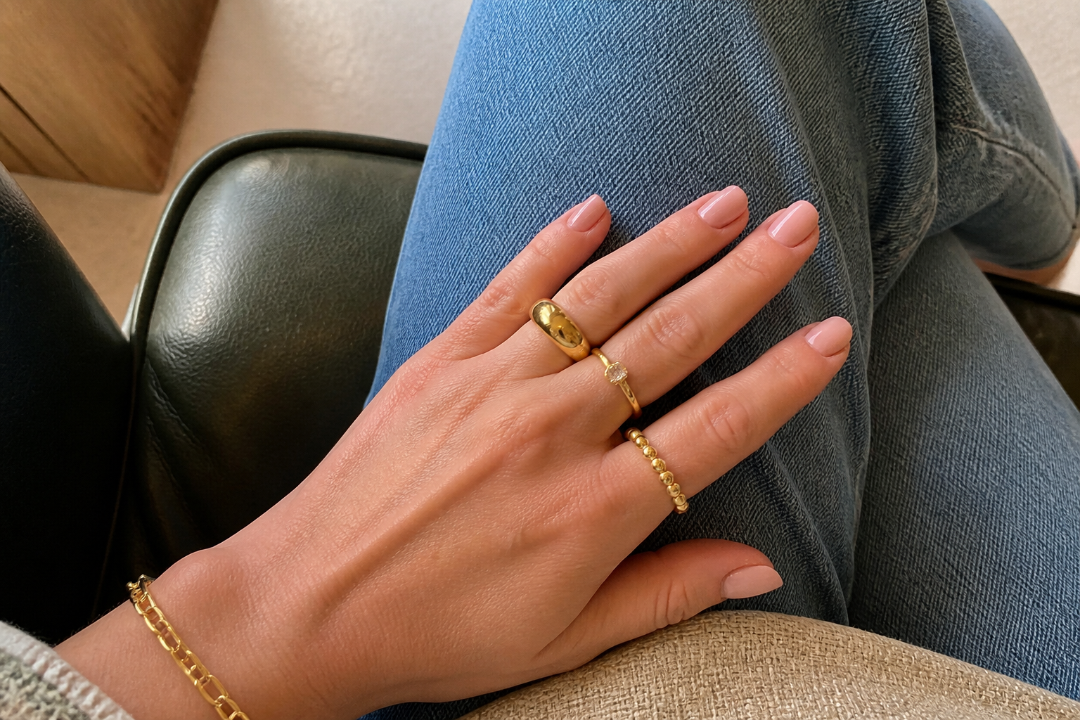 Gouden ringen stijl en trends